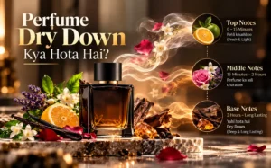 Read more about the article Perfume Dry Down Kya Hota Hai?