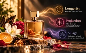Read more about the article Perfume Longevity Projection Sillage Kya Hota Hai?